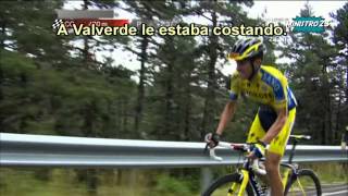 Ataque de Alberto Contador  Valdelinares  Vuelta España 2014 [upl. by Ilaire]