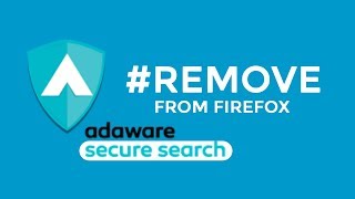 How to remove Lavasoft Adaware Secure Search from Windows Firefox Browser [upl. by Aihsital]