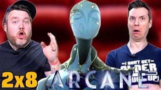 We Didnt Expect This Kinda Apocalypse  Arcane Season 2 Eps 8 Reaction [upl. by Iru]