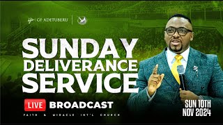 SUNDAY DELIVERANCE SERVICE 10112024 [upl. by Atirahs782]