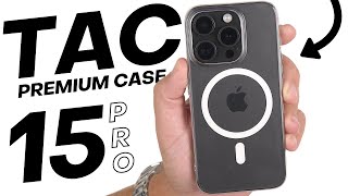 The MustHave TAC Premium Crystal Clear Case for iPhone 15 Pro [upl. by Tito997]