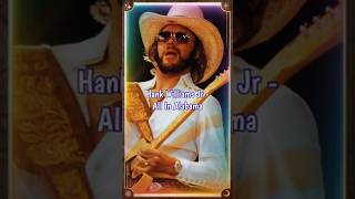 Hank Williams Jr  All In Alabama 80smusic countrymusic shorts reels [upl. by Ia312]