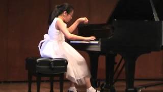 Stephanie Zou 10 plays Chopin Etude in F major op 10 no 8 [upl. by Leuqim]