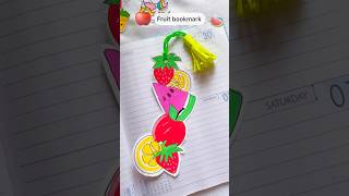 DIY watermelon 🍉 bookmark satisfying shorts art kids viralvideo [upl. by Thatcher]