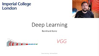 08 Imperials Deep learning course VGG [upl. by Harmaning]