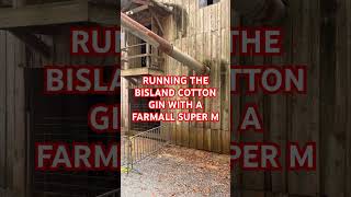 Running a cotton gin wit a Farmall Super M farmlife oldfarm vintage farmallfanatic [upl. by Aleil718]