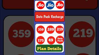 Jio Data Pack 2024  Jio 4G Data Pack  Jio New data recharge [upl. by Fricke]