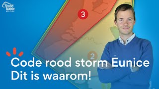 Code rood door Storm Eunice Ontdek alle details [upl. by Donni]