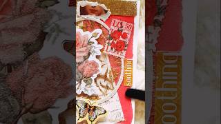 Rose and Gold vintage scrapbooking shortsvideo [upl. by Burkhart]