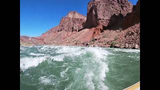 Hance Rapid Colorado River Grand Canyon May 2021 [upl. by Adelle]