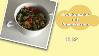 Brokkolisalat mit Pinienkernen Thermomix™ TM5 WW [upl. by Arathorn]