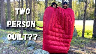 Enlightened Equipment Accomplice 2 Person Quilt  Initial Review  10 Degree [upl. by Evets352]