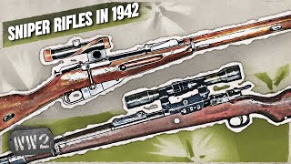 Sniper Rifles of 1942  WW2 Special [upl. by Nylatsirhc]