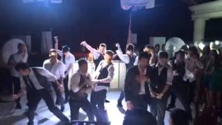 BEST GROOMSMEN DANCE EVER [upl. by Akcirred773]