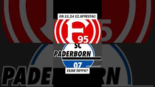 Fortuna Düsseldorf vs SC Paderborn [upl. by Aicilif]