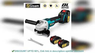 ✔️Best 125mm M14 Brushless Angle Grinder Polishing Cutting Machine [upl. by Gipson903]