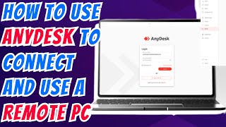 AnyDesk Tutorial Remotely Access Your Computer with Ease [upl. by Batista799]