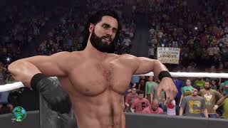 SETH ROLLINS VS DEAN AMBROSE NO HOLDS BARRED [upl. by Ocram]