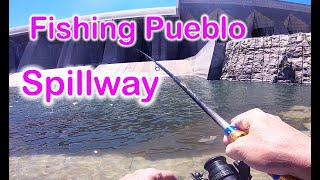 Whats Hiding at Pueblo Spillway fishing below Lake Pueblo Dam [upl. by Farrow]