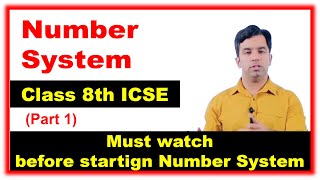 Number System  Class 8 ICSE  Important Points [upl. by Gloriane]