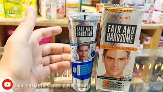 Fair amp Handsome Fairness Cream amp Face Wash For Men  Benefits And Usage Explained [upl. by Arrek]