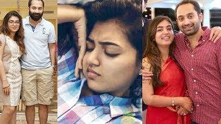 Nazriya Nazim with Fahadh Fazil  Cute Video  Nazriya Nazim Before and After Marriage [upl. by Enilecram279]