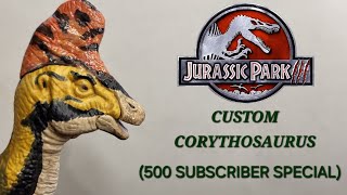 Jurassic Park III Corythosaurus Custom 500 Subscriber Special [upl. by Luce56]