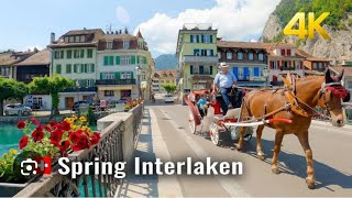 INTERLAKEN SWITZERLAND CITY TOUR [upl. by Benedick]