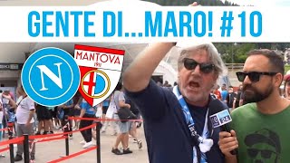 GENTE DIMARO 10 Napoli Mantova 30 guardate la reazione dei tifosi napoletani [upl. by Aenal660]