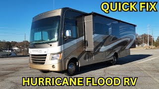 Hurricane Flooded RV Ivan Drives it Back From Florida Back To The Shop [upl. by Jordison]