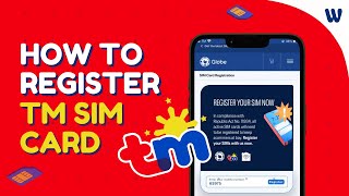 How To Register Your TM Sim Card in the Philippines 2024 [upl. by Silvestro]