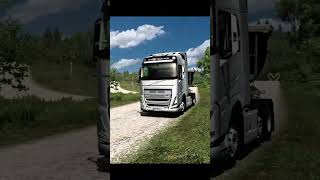 Heavy Stone Transportation on Dirt Road with Volvo FH16 750 2022  JBX 3  Reshade  ETS2 152 [upl. by Aicenod]