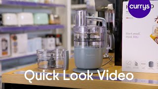 KENWOOD Multipro Go FDP22130GY Food Processor  Quick Look [upl. by Yenattirb]