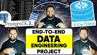 EndToEnd Data Engineering Project in 30 Minutes 🔥 Postgres To SnowFlake Data Pipeline [upl. by Gipsy]