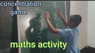 maths concentration activity mind gameschool activity maths govtschool [upl. by Onirotciv17]