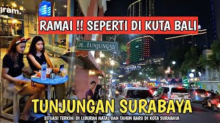 VIRTUAL TOUR  SUASANA MALAM DI JALAN TUNJUNGAN SURABAYA [upl. by Currier253]