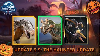 Update 39 The Haunted Update  Jurassic World Alive [upl. by Itaws]