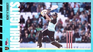 HIGHLIGHTS South Group winners Surrey fall to 86run defeat at Kent [upl. by Aitenev425]