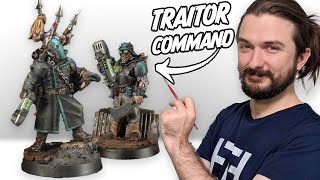 Kitbashing a CUSTOM Traitor Guard Command Squad [upl. by Inattirb]