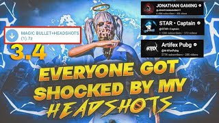 Pubg 34 SHOOKED HEADSHOT CONFIG FILE MAGIC BULLET AIM LOCK HIGH DAMAGE CONFIG LINK COMMENT BOX [upl. by Oemor]