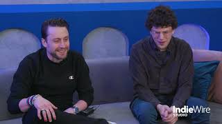 Kieran Culkin and Jesse Eisenberg Talk ‘A Real Pain’ Culkin’s First Post‘Succession’ Project [upl. by Ahseikram568]