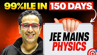 SCORE 99ile in 150 Days  PHYSICS GAMEPLAN⚡️ JEE 2025 [upl. by Disini]