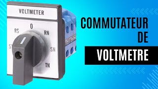 commutateur rotatif pour voltmètre [upl. by Amieva]