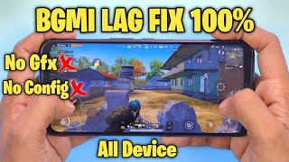 BGMI LAG FIX WITHOUT GFX TOOL 😎 [upl. by Soracco]