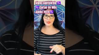 Signo de Capricórnio ♑ Cartas do mês de junho 2024 tarot astrology capricorn horoscopo vida [upl. by Uziel63]