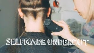 UNDERCUT SCHNEIDEN  HOMEMADE [upl. by Ignatia]