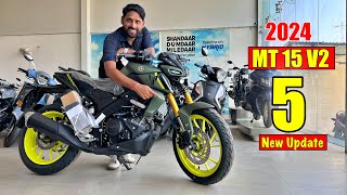 2024 Yamaha MT 15 v2 All New Update Best Bike Under 2 Lakh [upl. by Niwdog786]