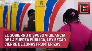 Colombianos eligen a su próximo presidente en jornada electoral [upl. by Zela]