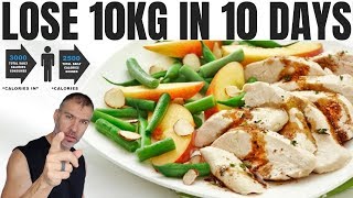 How To Lose Weight Fast  Lose 10kg in 10 days Diet Plan [upl. by Anin443]