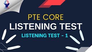 PTE Core Listening test  PTE Core Listening Mock Test [upl. by Kered]